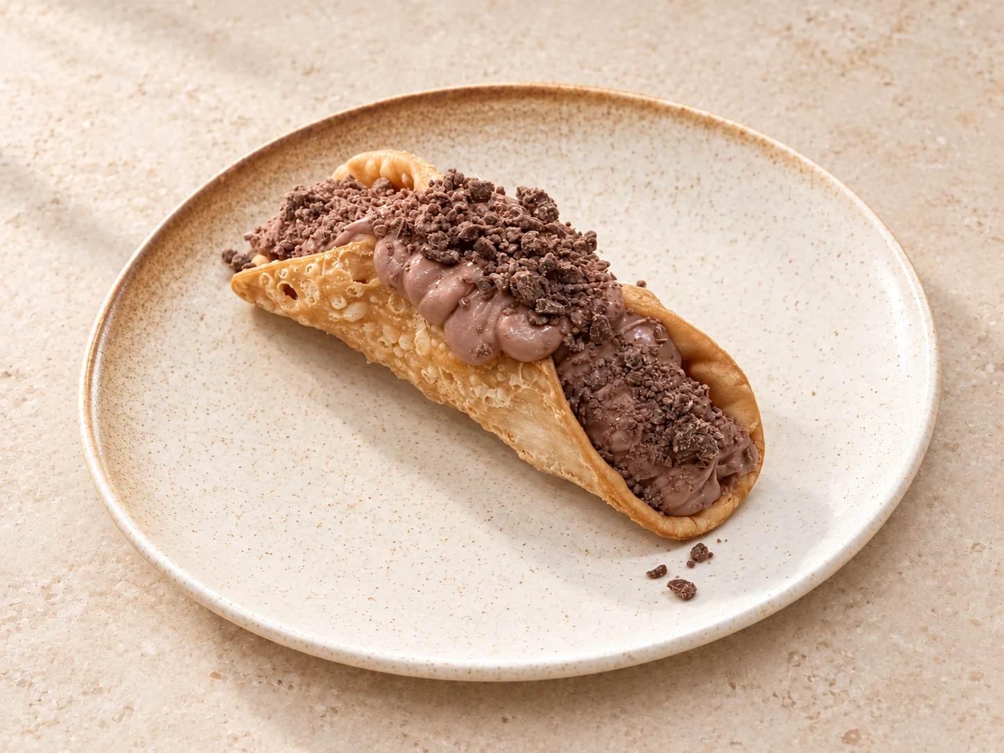 Cannoli — czekolada