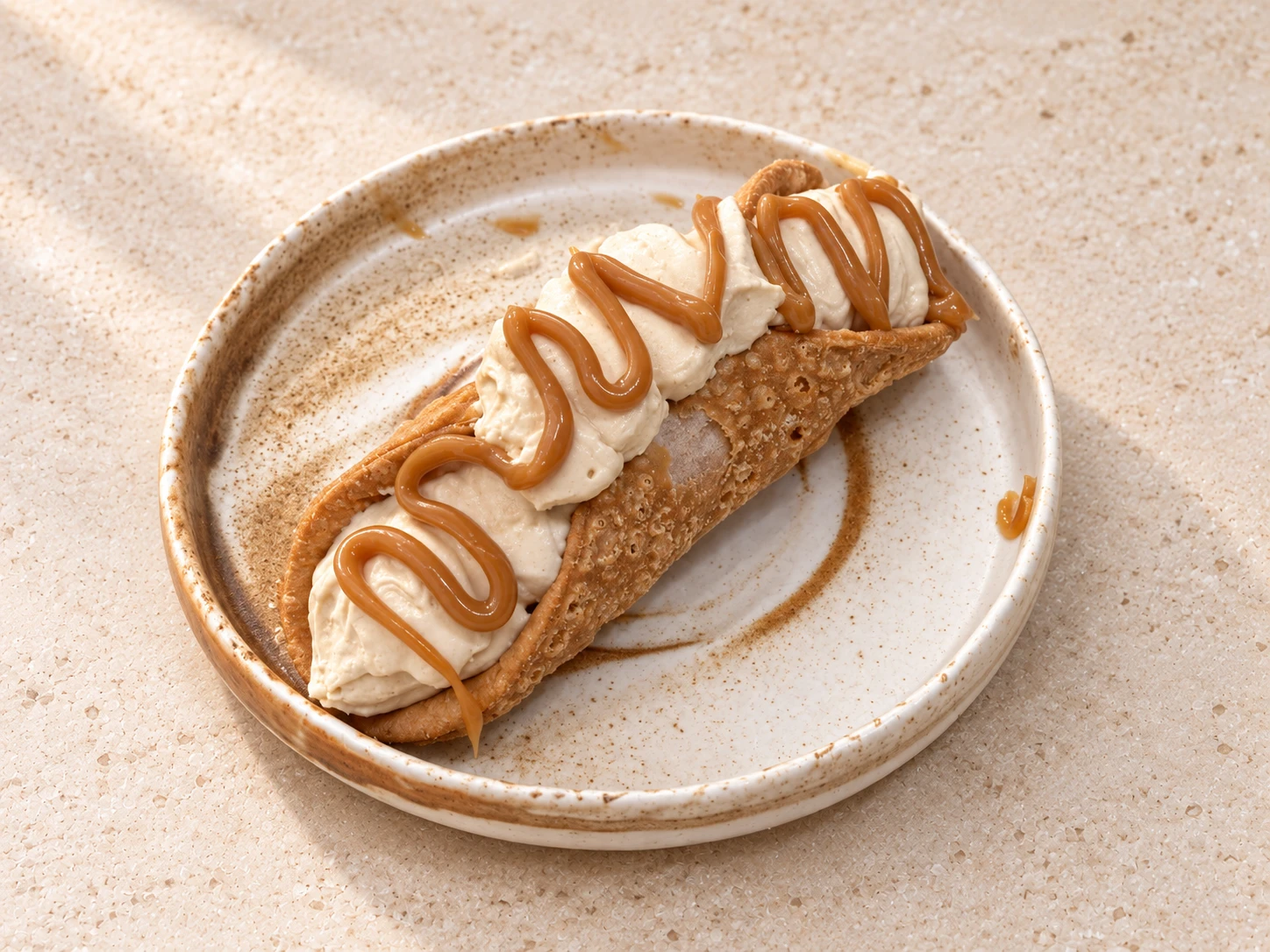 Cannoli — słony karmel